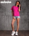 Happiness T-Shirt, Pink Color