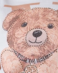 Fancy Teddy T-Shirt, Pink Color
