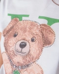 Fancy Teddy T-Shirt, Green Color