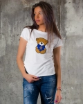 Teddy Love T-Shirt, Blue Color