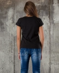 Gianna T-Shirt, Black Color