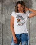 Gianna T-Shirt, Beige Color