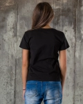 Feline T-Shirt, Black Color
