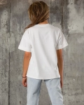 Eccentric T-Shirt, White Color