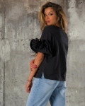 Amanda T-Shirt, Black Color