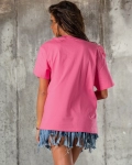 Pearl Rose T-Shirt, Pink Color