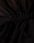 Mortal Sheer Asymmetric Top, Black Color