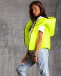 Crawford Hooded Vest, Yellow Color