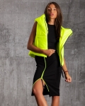 Crawford Hooded Vest, Yellow Color