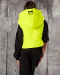 Ambience Hooded Vest, Yellow Color