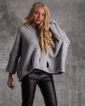 Enjoy Relaxed-Fit Sweater, Grey Color
