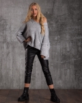 Enjoy Relaxed-Fit Sweater, Grey Color