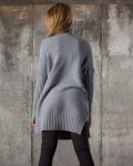 Everlee Long Sweater, Brown Color