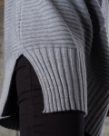 Everlee Long Sweater, Grey Color