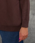 Пуловер North, Кафяв Цвят