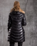Pinecone Long Winter Jacket, Black Color