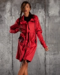 Destiny Windbreaker With Removable Sleeves, Red Color