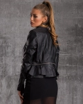 Provocateur Faux Leather Jacket, Black Color