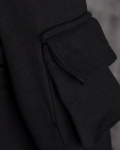 Noir Cropped Jacket, Black Color