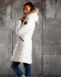 Montreal Winter Jacket, White Color