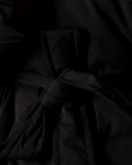 Formia Jacket With A Belt, Black Color