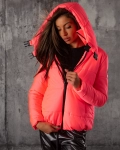 Ambrosia Puffer Jacket, Pink Color