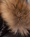 Vancouver Jacket With Real Fur, White Color