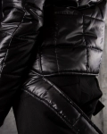 Scandal Jacket With A Belt, Black Color