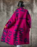 Indigo Coat, Ecru Color