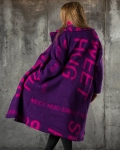 Indigo Coat, Purple Color