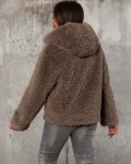 Палто Winter Teddy, Кафяв Цвят