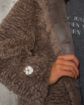 Палто Winter Teddy, Кафяв Цвят