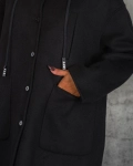 Палто Shadow, Черен Цвят