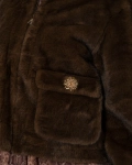 Палто Cozy Chic, Кафяв Цвят
