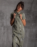 Army Jumpsuit, Green Color