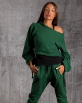 Sporty Spice Two-Piece Set, Green Color
