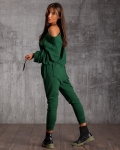 Sporty Spice Two-Piece Set, Green Color