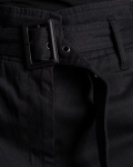Drive Belted Trousers, Black Color