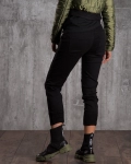 Erica Drawstring Trousers, Black Color