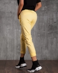 Piña Colada Trousers With "Paper Bag" Waist, Pink Color