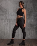Contour Jogger With Elastic Band, Black Color