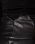 Кожен панталон Delina, Black Color