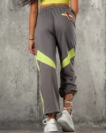 Neon Sign Trousers, Pink Color