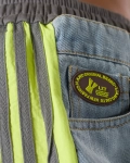 Neon Sign Trousers, Yellow Color