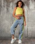 Neon Sign Trousers, Pink Color