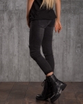 Forward Jeans with Sequins, Black Color