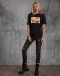 Caroline T-Shirt With Sequins, Black Color