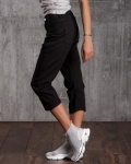 Bass Culotte Jeans, Black Color