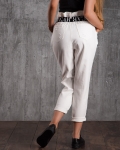 Sugar High-Waisted Jeans, White Color
