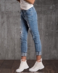 Vortex Ripped Jeans, Blue Color